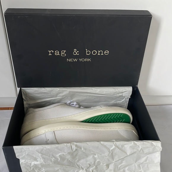 Rag&Bone New York Kent Lace Up Color-White Mesh Size-EU 40/USA 10 New NWT - Picture 5 of 16